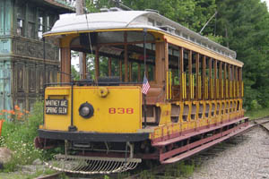 Yellow 838 Trolley