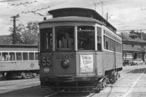 Cincinnati Trolley Car 2105