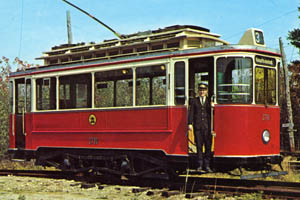 Red German Trolley