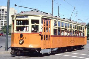 Orange trolley 5734