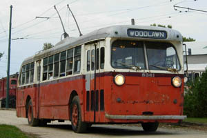 Orange Trolleybus 8361