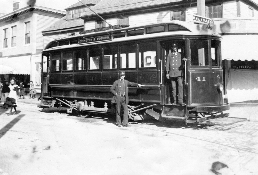 Trolley 41 historic photo