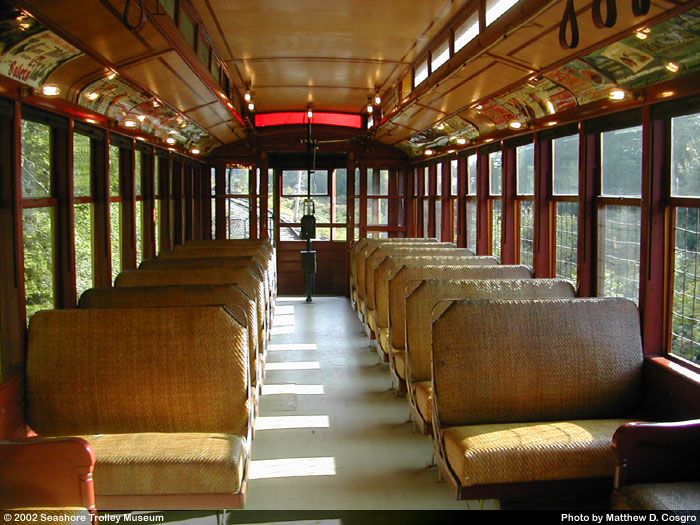 Trolley 1267 interior