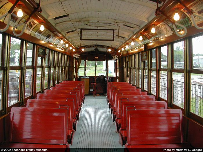 Trolley 6821 interior