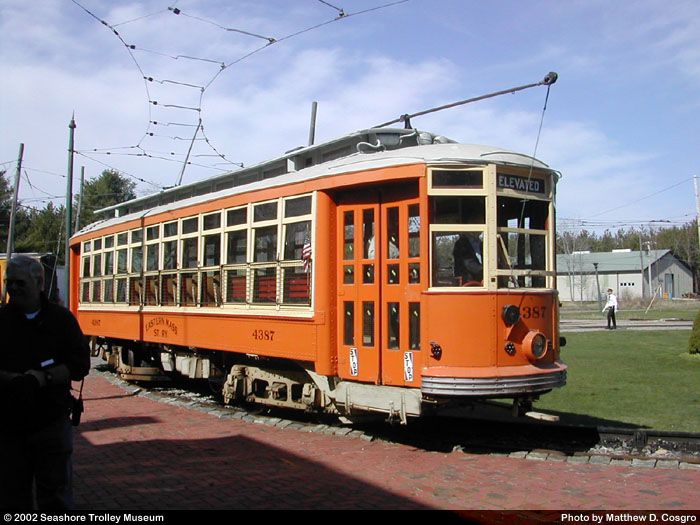 Orange trolley