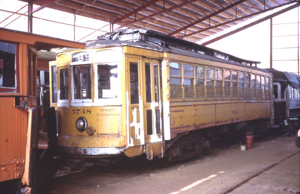 Yellow Trolley from Baltimore
