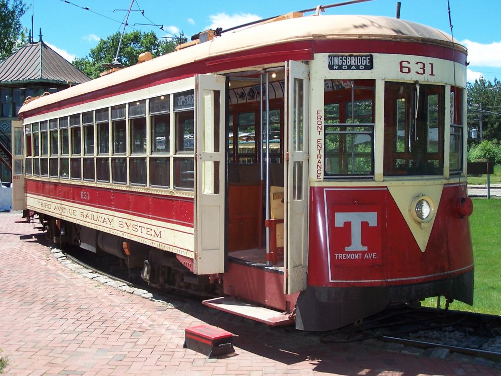631 Trolley at Visitors Center