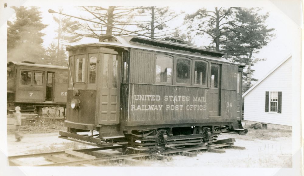 railway post office trolley