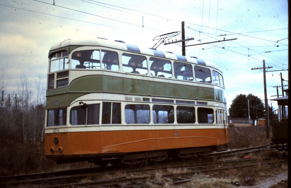 Double-deck Glascow Trolley