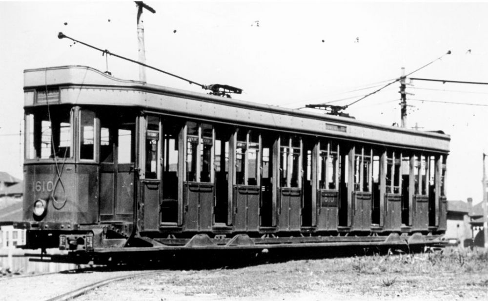 Australian trolley historic photo