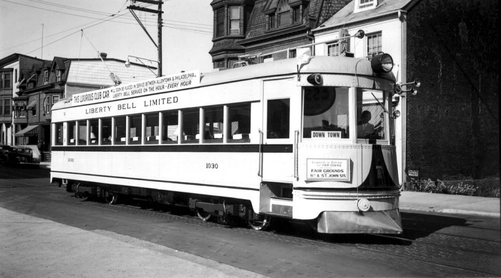 Trolley 1030 historic photo