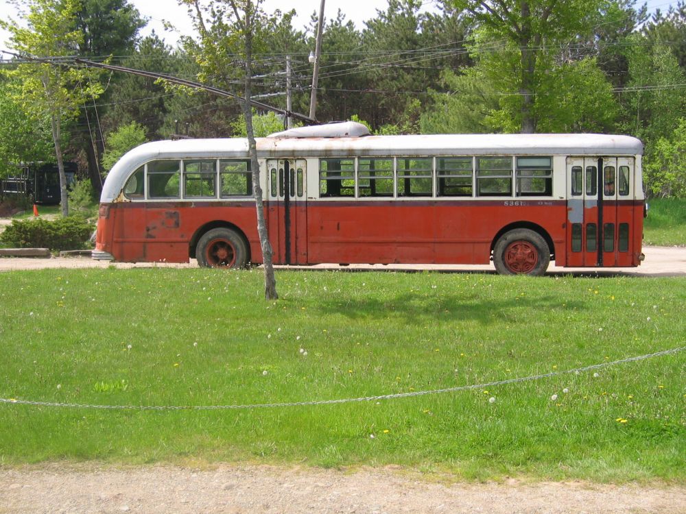 Orange Trolleybus 8361