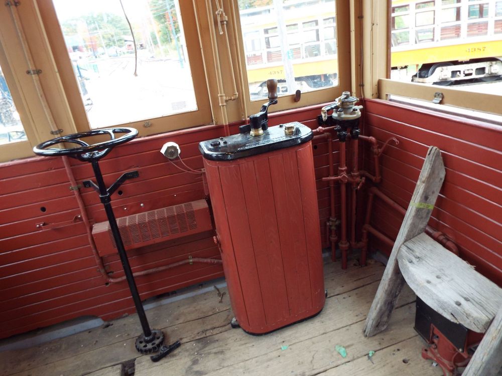 Atlantic Shore Line Locomotive interior