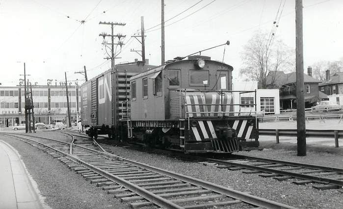 Green 300 Locomotive historic photo