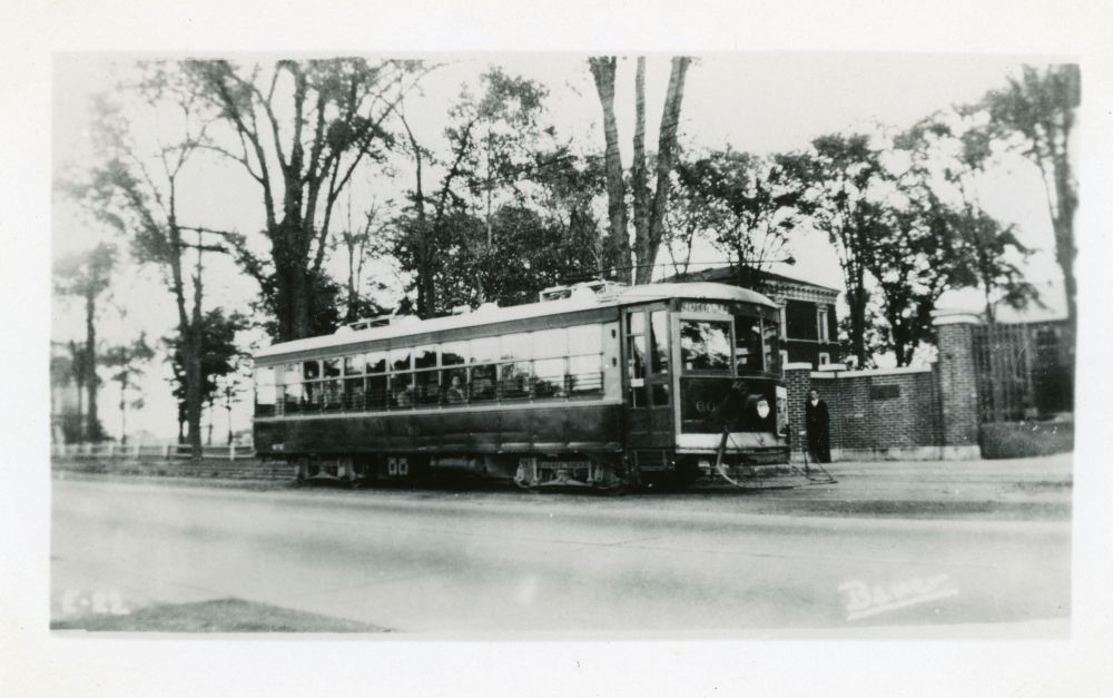 Waterville Trolley 60 historic photo