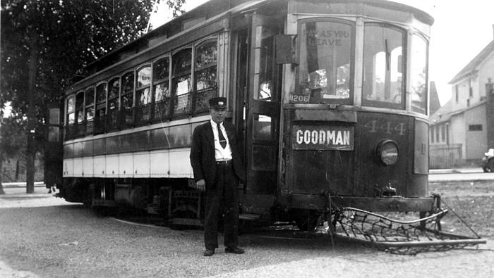 Rochester NY trolley 394 historic photo