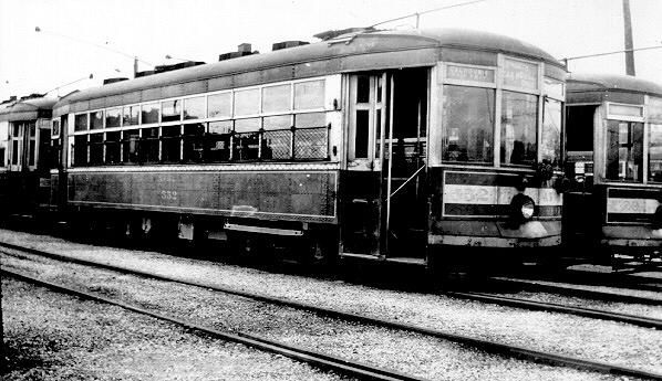Fort Wayne trolley 552 historical photo