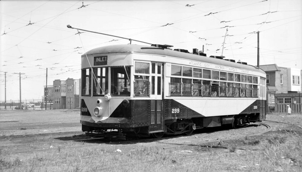 Fort Wayne trolley 552 historical photo
