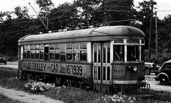 Trolley 811 historic photo