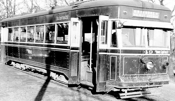 Roanoke Trolley 51 historic photo