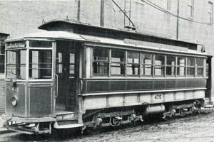 Boston trolley 475 historic photo