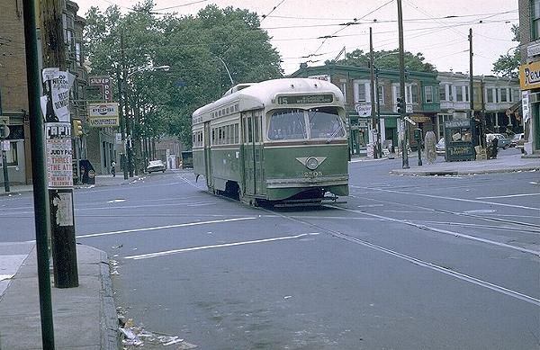 Philadelphia Trolley 2709 historic photo