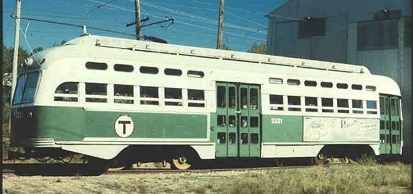 Green trolley 3221