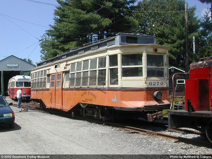 Cream and orange trolley 6270