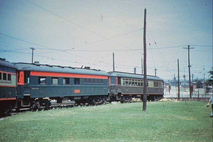 Red and Green interurban Diner historic photo
