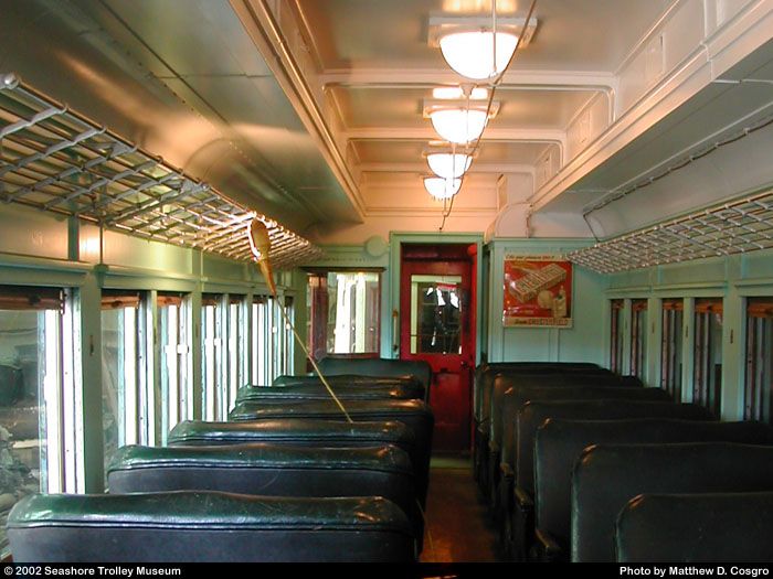 Red 434 Trolley interior