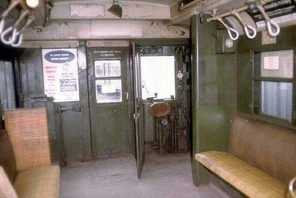 Staten Island trolley 366 interior