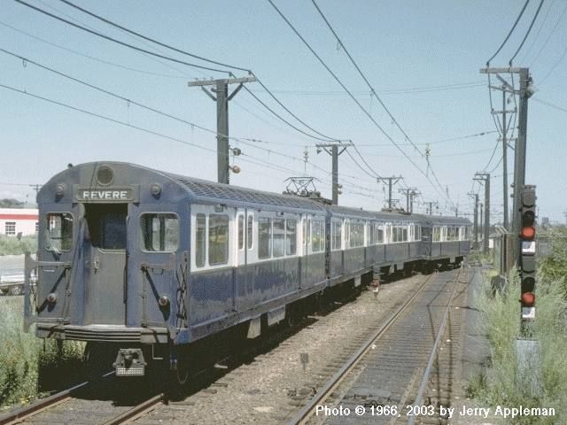 Boston Blue Line Subway historic photo